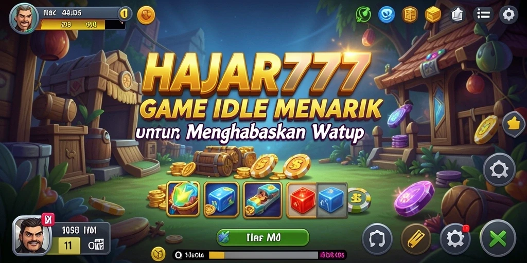 Menampilkan grafik cerah dan gameplay seru dalam HAJAR777.