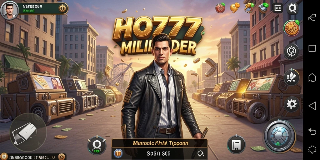 Tampilan gameplay HO777 dengan grafis yang memukau dan tantangan Tycoon.