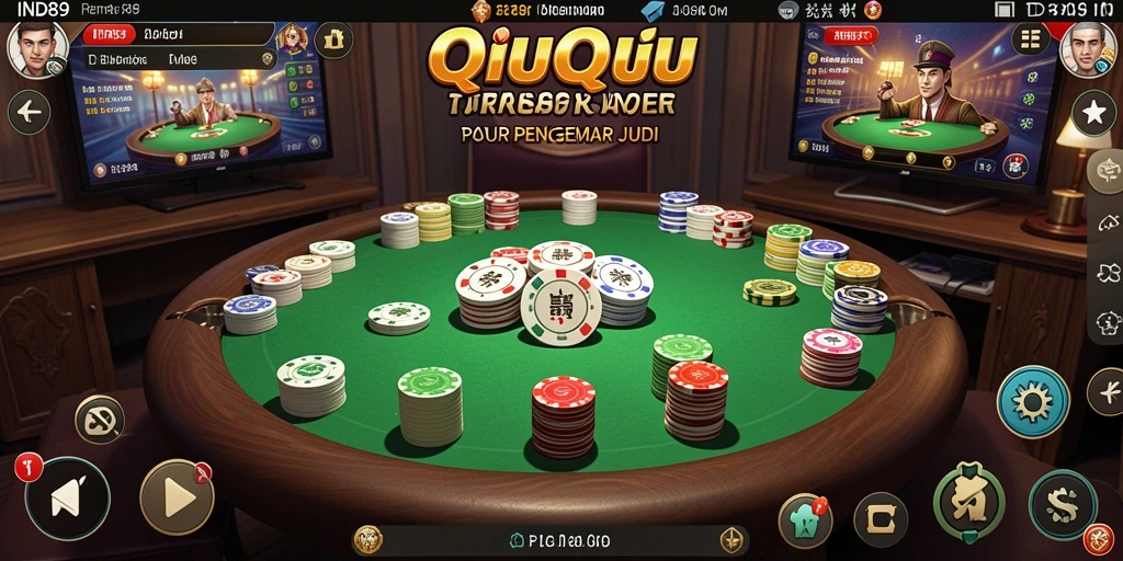 Tampilan gameplay seru dari IND89 yang menghadirkan QiuQiu.