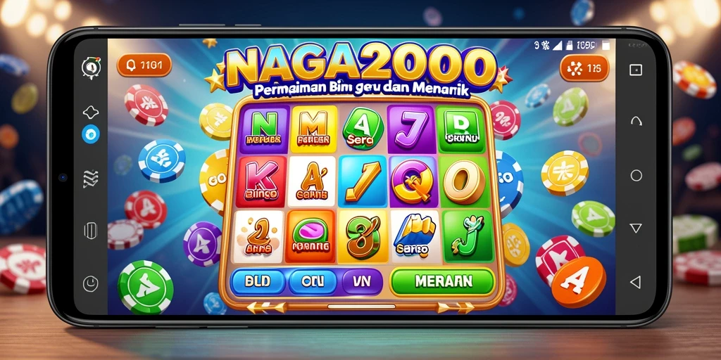 Tampilan menarik saat bermain Bingo di NAGA2000.