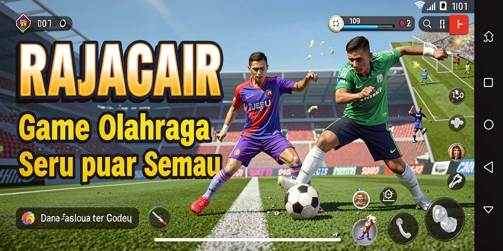 Gameplay seru dengan berbagai olahraga yang menarik.