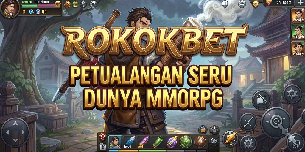 Gameplay seru ROKOKBET dengan pertarungan dinamis.