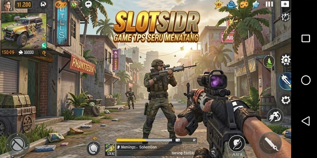 Tampilan gameplay seru dalam SLOTSIDR.