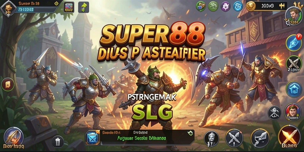 Gameplay SUPER88 yang penuh strategi dan keseruan.