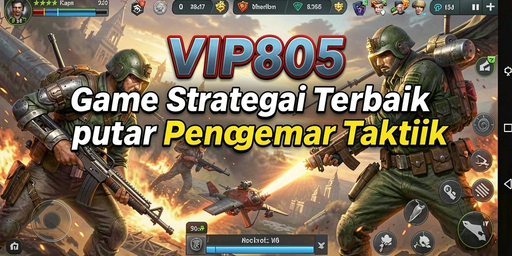 Gameplay menakjubkan VIP805 dengan taktik yang mendebarkan.